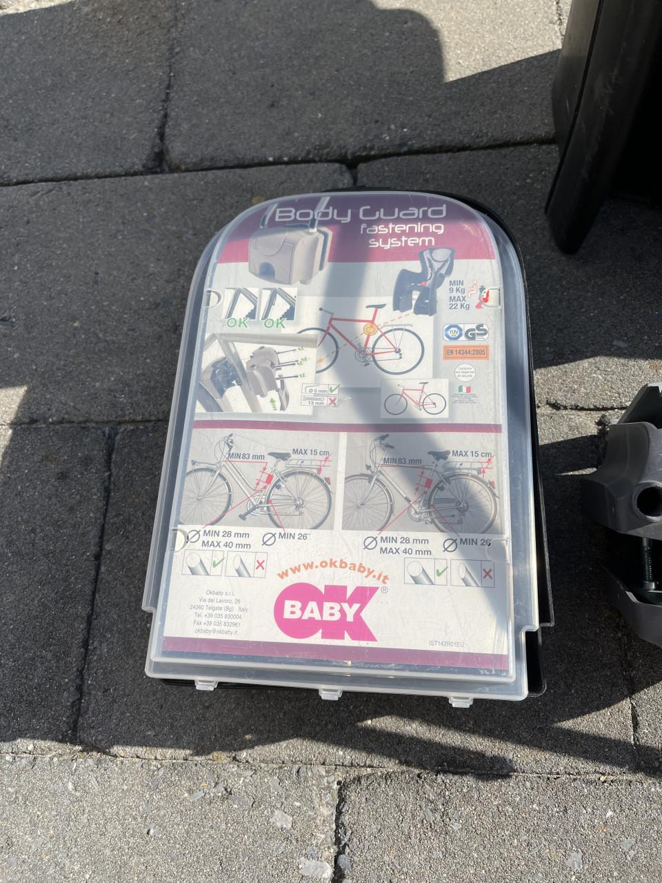 Fietszitje achter