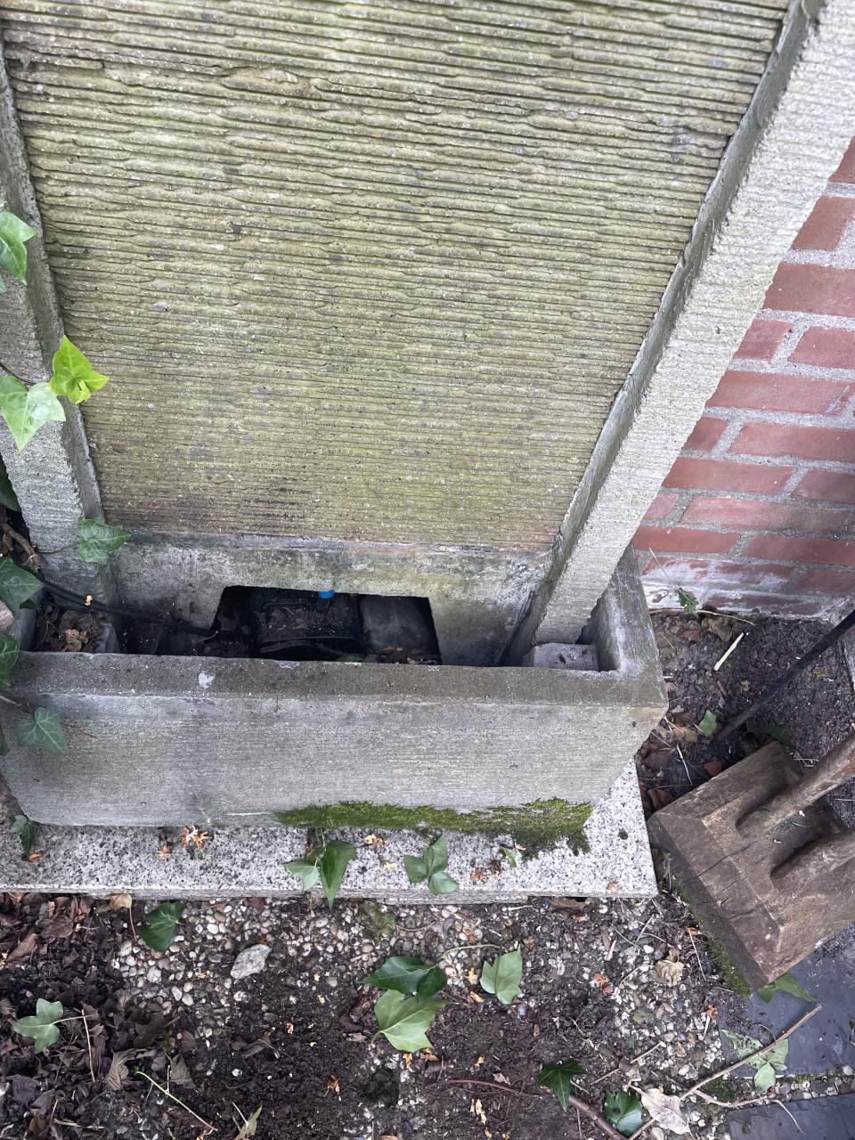 Fontein 155 cm waterval model - beton