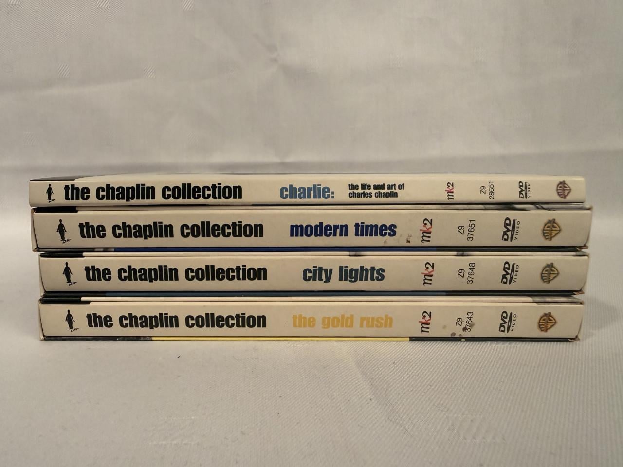 Charlie Chaplin – The Chaplin Collection – 4 DVD-uitgaven