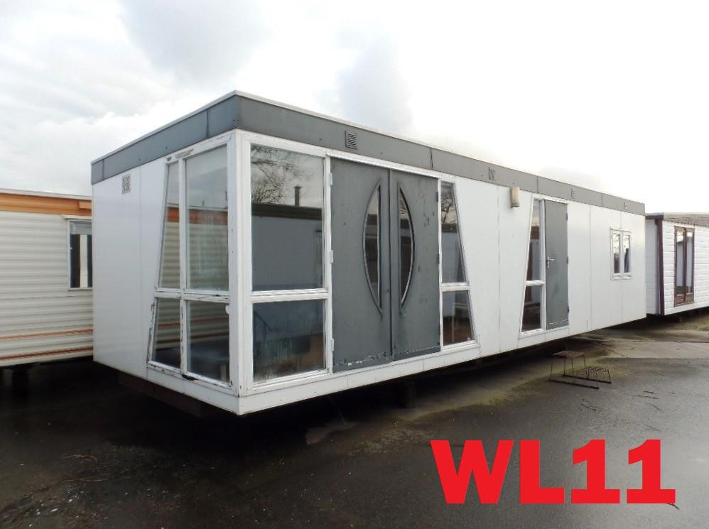 Opknapchalets en stacaravans met 1 of 2 slaapkamers