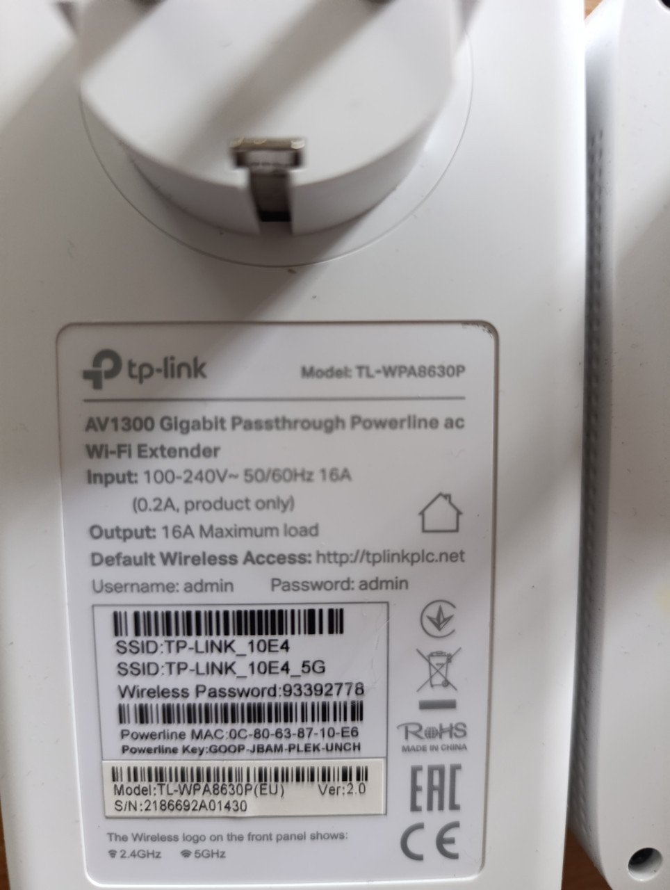 TP-Link WiFi versterkers