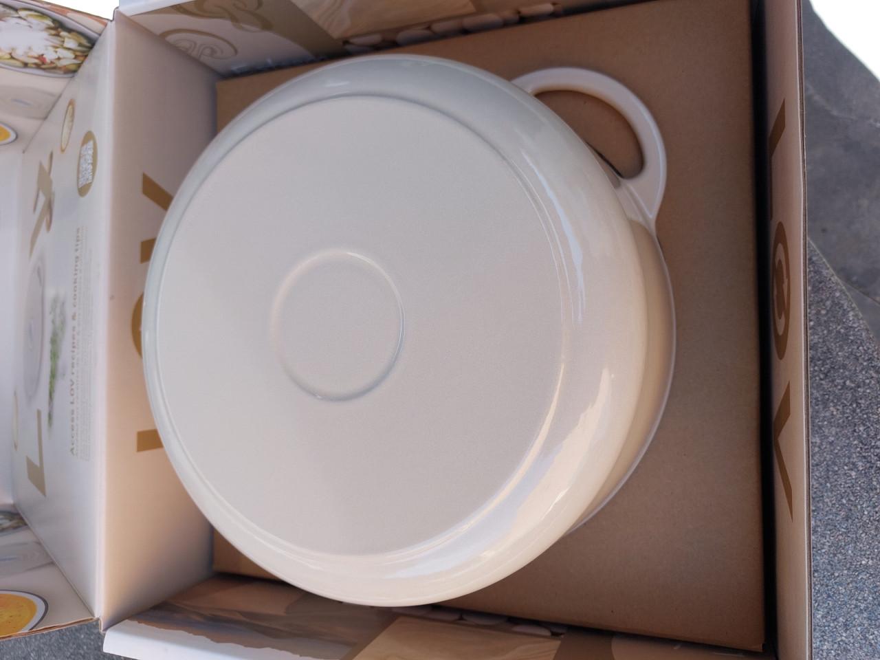 Nieuw! Tefal LOV Gietijzeren braadpan - 5L - 25cm - Beige