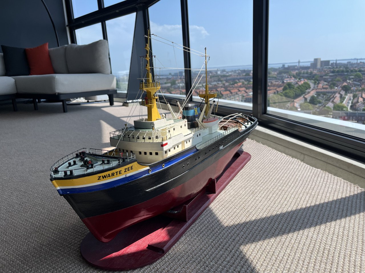 TE KOOP DE ZWARTE ZEE MODELBOUWBOOT