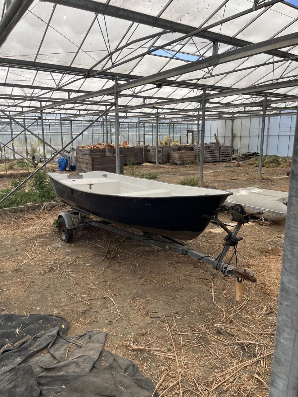 Polyester boot zsm weg!