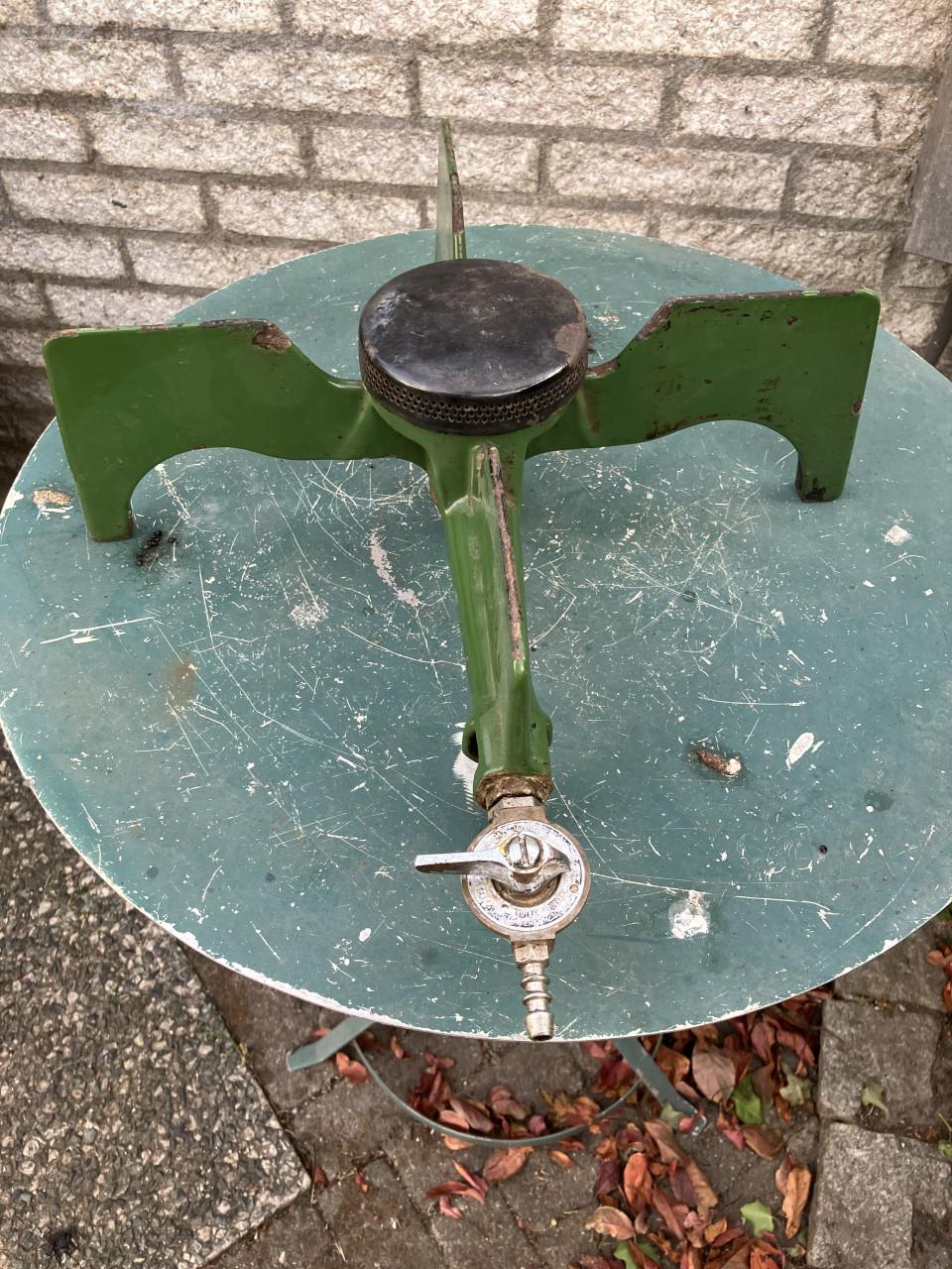 Grote gasbrander, kookpit