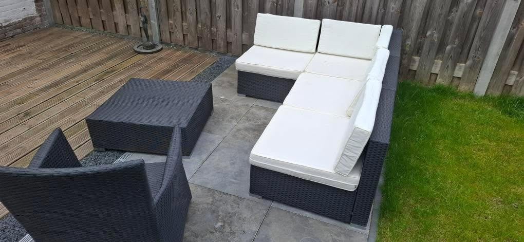 Loungeset (met kussens)