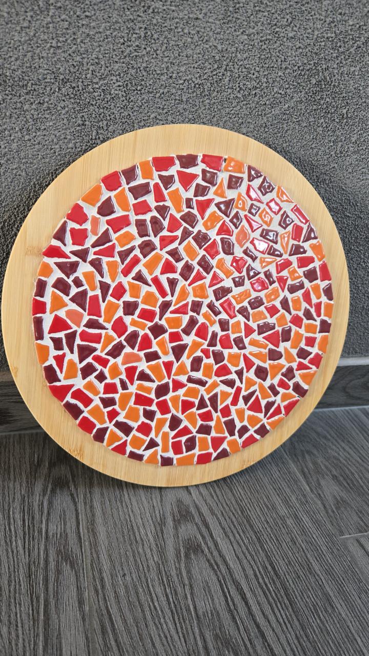 Workshop mozaïek borrelplank
