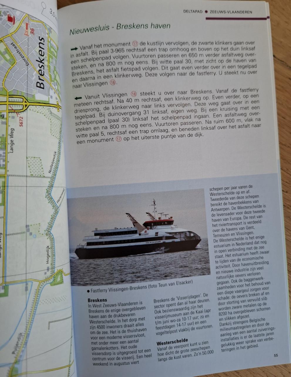 Deltapad, deel 1 van het Nederlandse Kustpad, door Rutger Burgers