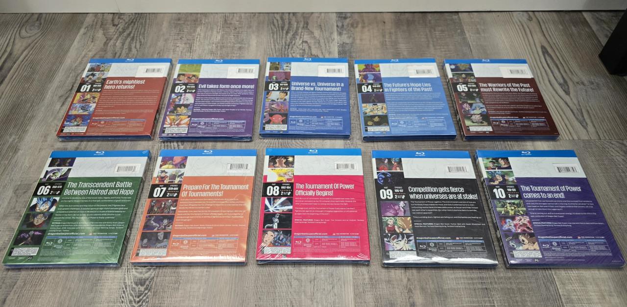Dragon Ball Super - 01 t/m 10 *Nieuw in seal* | Blu-ray
