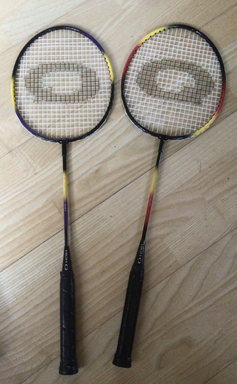 High Q badmintonset met shutlles