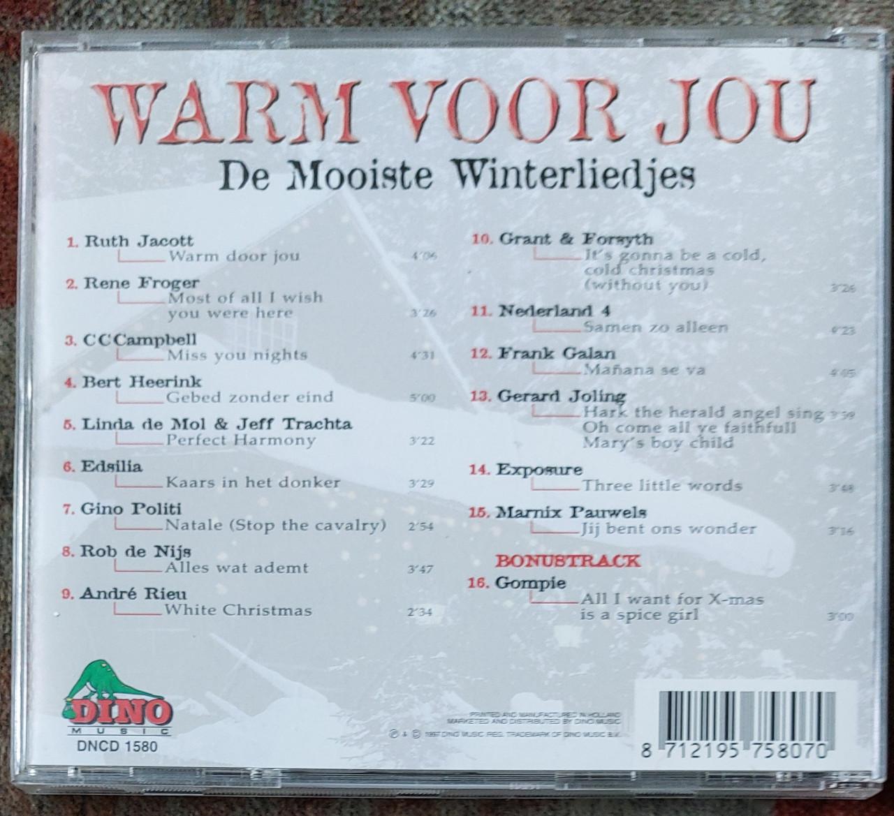 Warm voor Jou - De Mooiste Winter liedjes