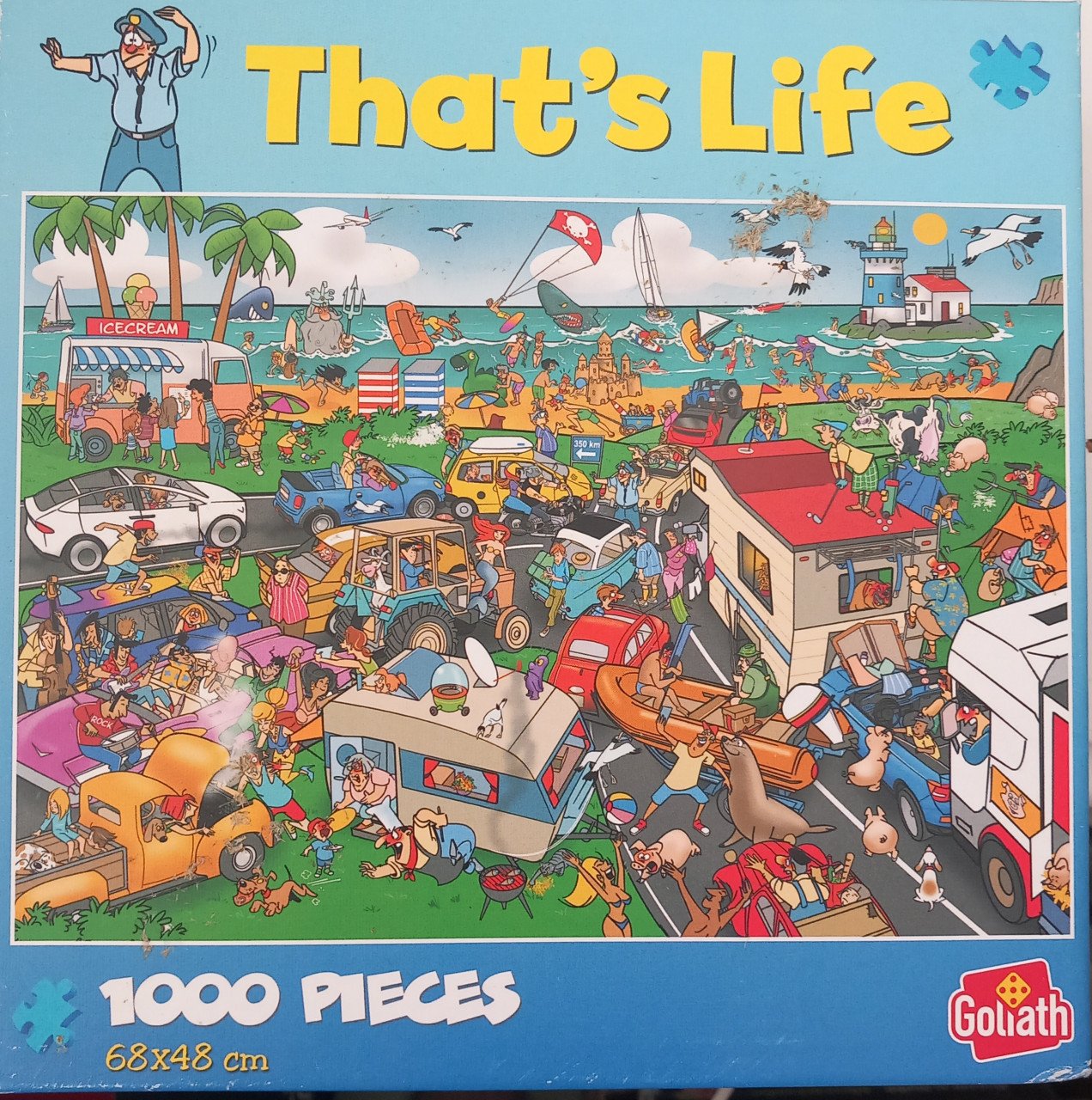 That's Life puzzel Camping