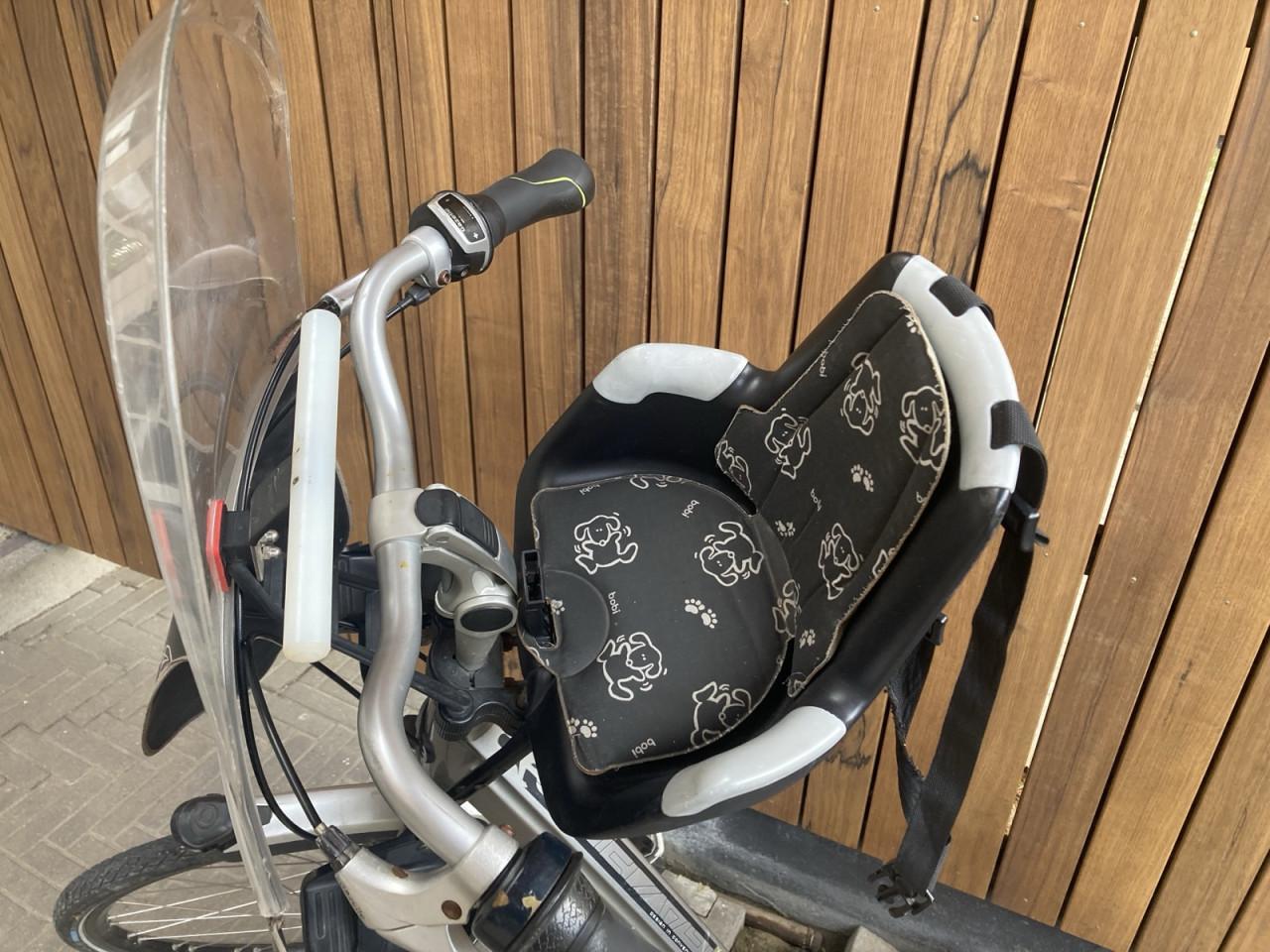 Fietsstoeltje Bobob: Voorzitje met windscherm