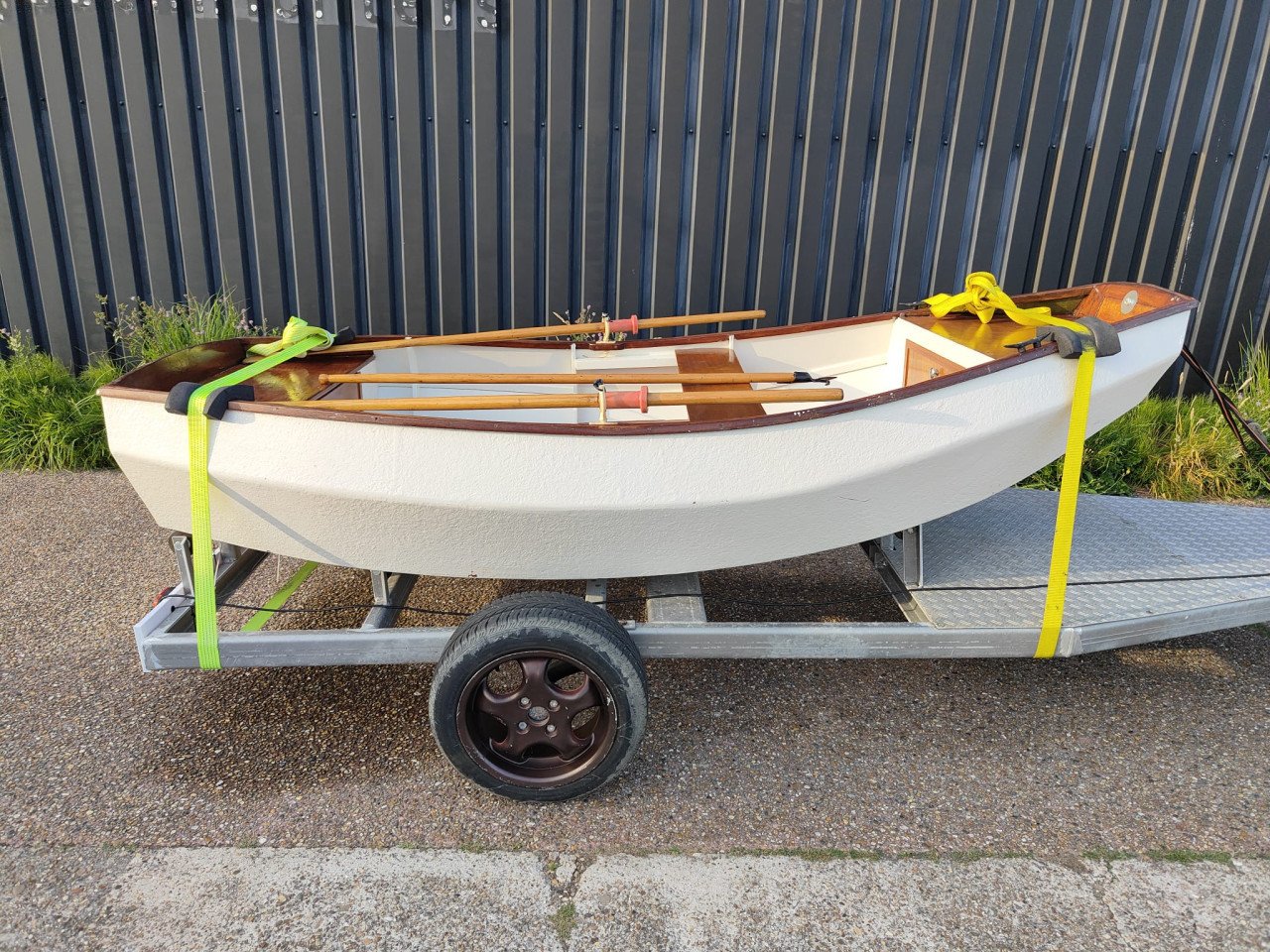 Mooie sloep/ roeiboot