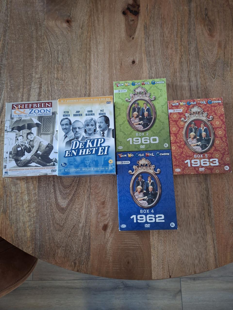 Te koop diverse DVD series