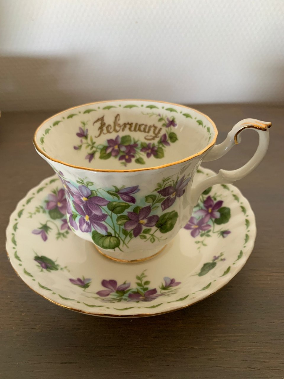 Royal Albert Flowers of the month