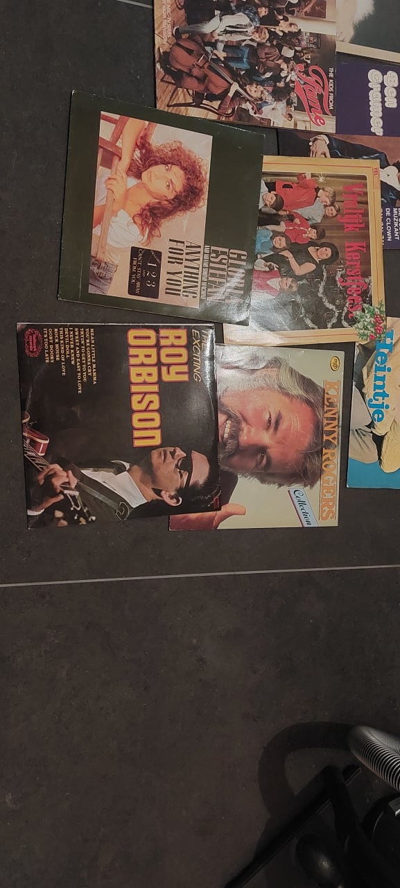 Elpees jaren 70/80. O.a. Kenny Rogers, Heintje, Ben Cramer, Fame