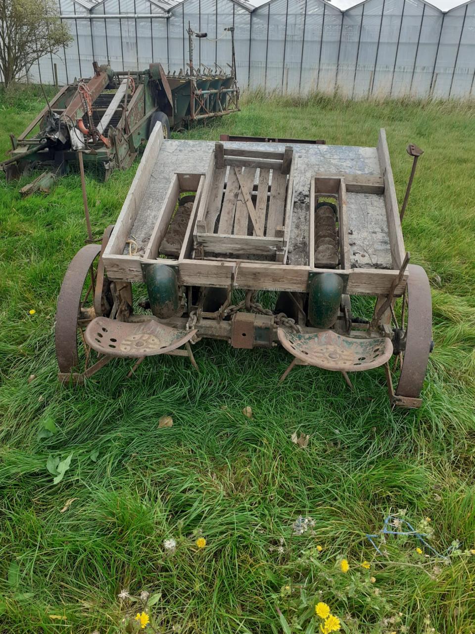 2 rijige aardappel planter