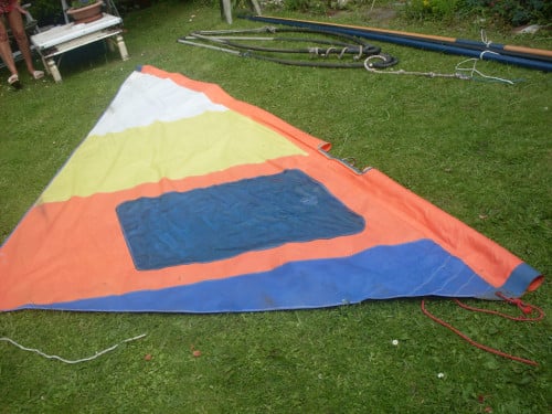 Surfzeilen en masten giek enz...