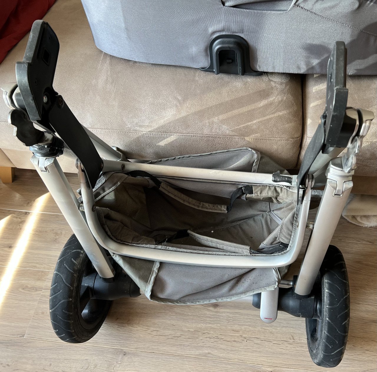 Zeer complete set Nuna kinderwagen 2 in 1 + maxi cosi