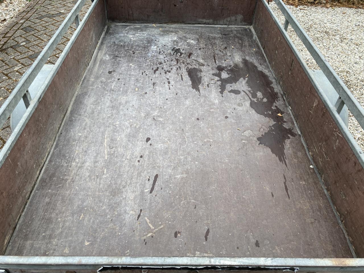 Aanhanger bakwagen kar enkelasser torsievering i.z.g.st.!    125x225 cm