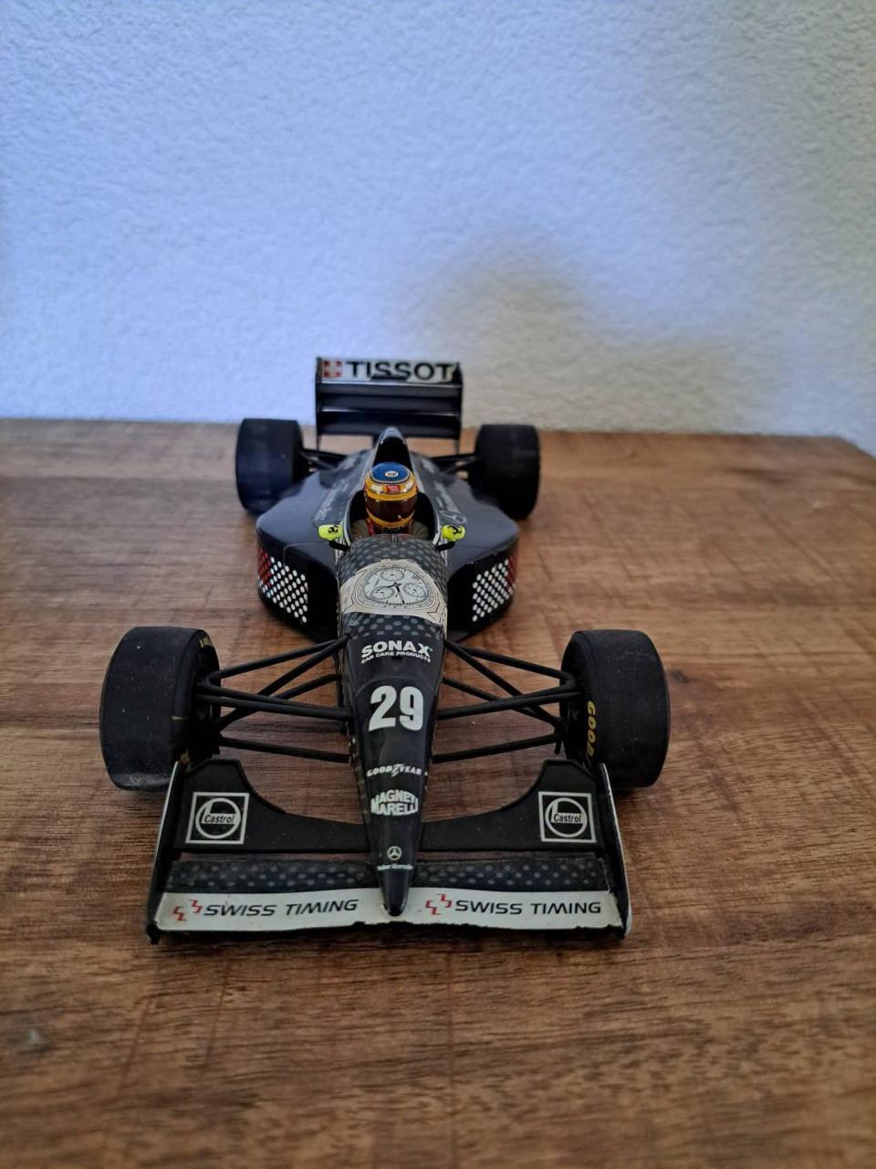 Sauber Mercedes C13 uit 1994,