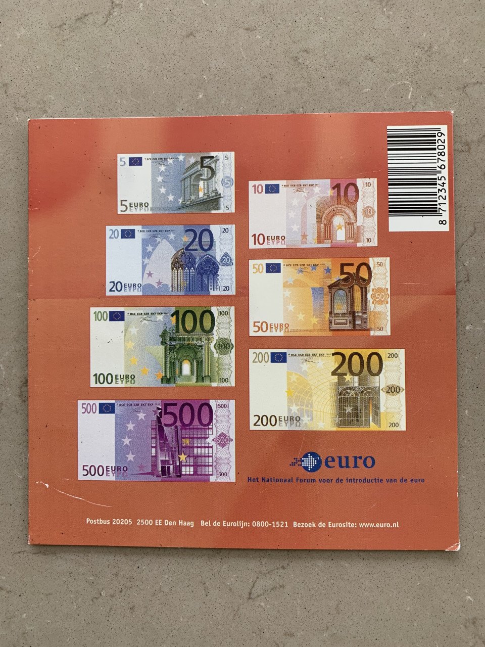 DE EERSTE NEDERLANDSE  EUROMUNTEN