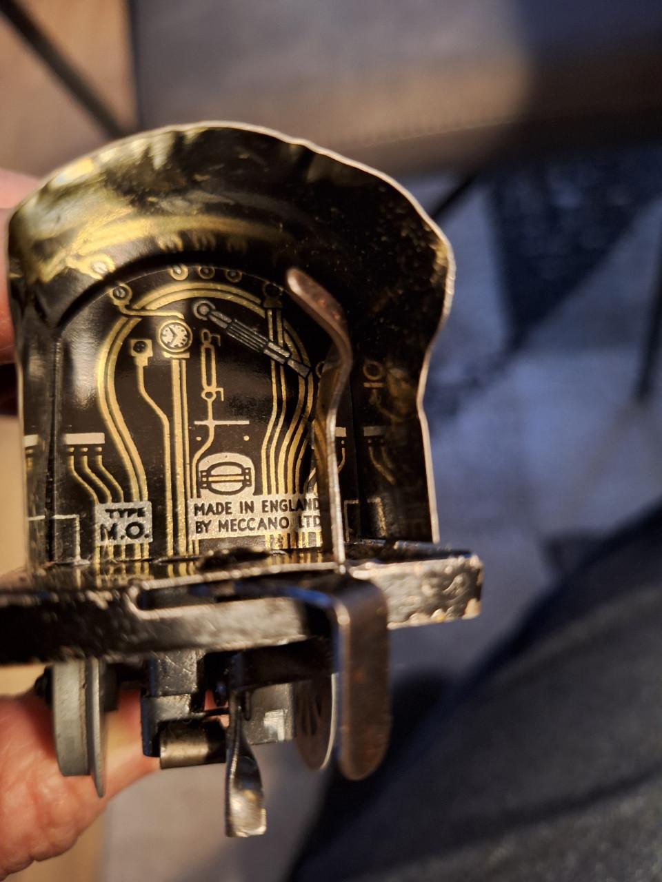 Blikken speelgoedtrein