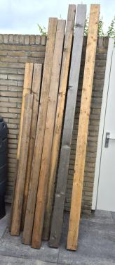 Houten balkjes
