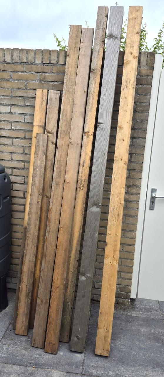 Houten balkjes