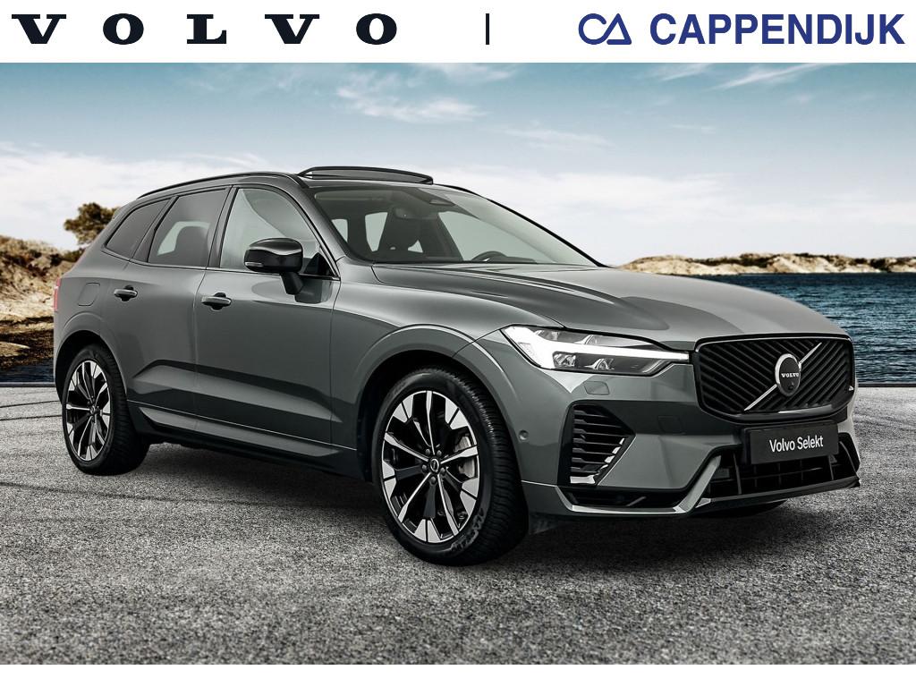 Volvo XC60 t6 398pk recharge ultra dark| luchtvering| 360camera| trekhaak