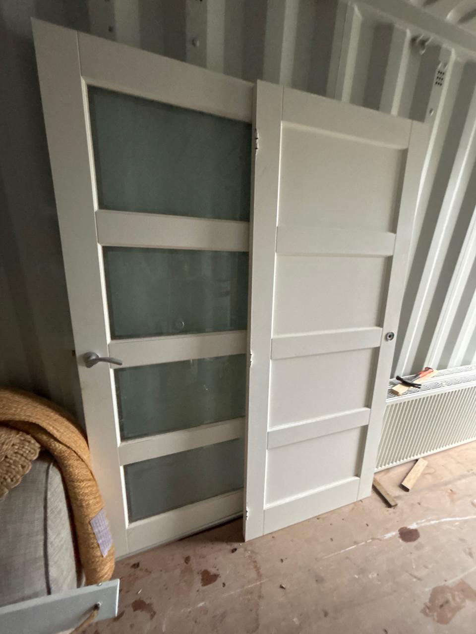 Paneeldeur met mooi glas