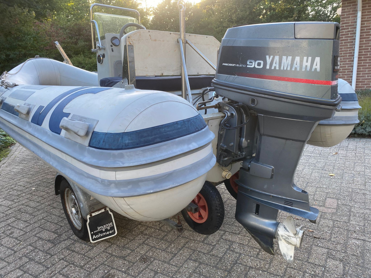 Jokerboat clubman 16 Rib 470L 90pk Yahama pega geremde trailer