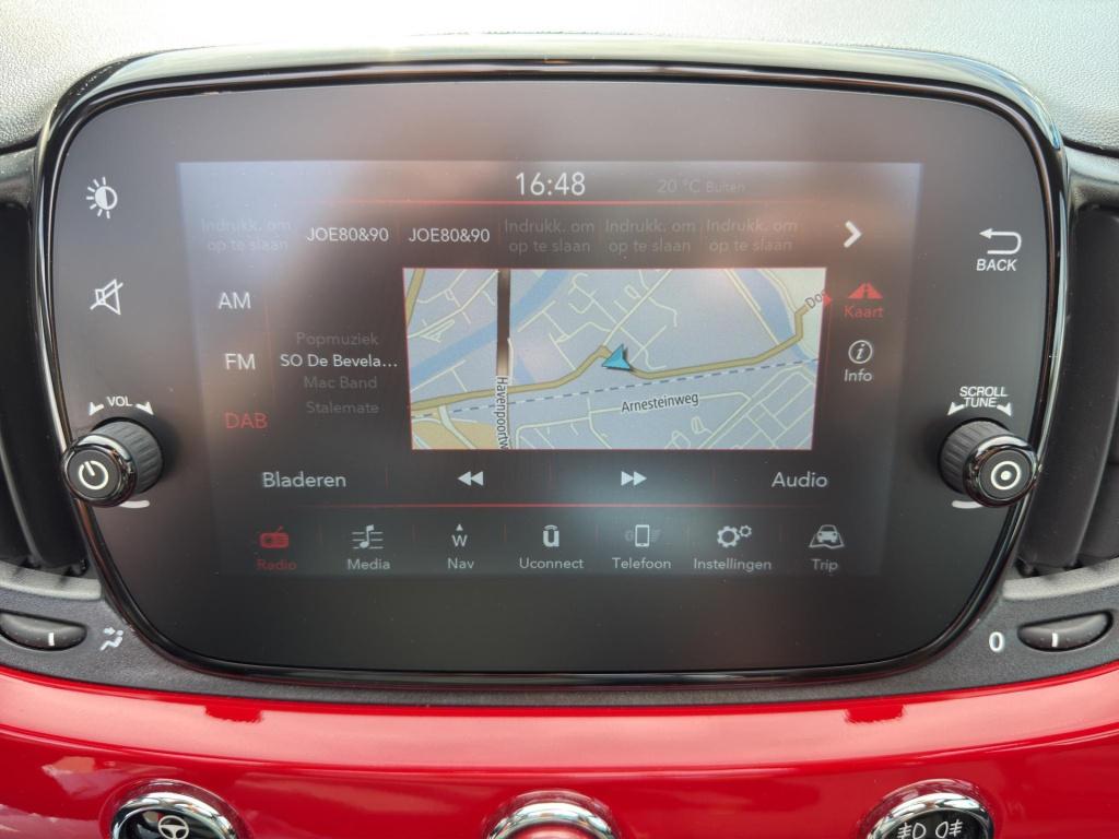 Fiat 500 C 1.0 hybrid | airco (autom) | navi | cruise c | 16 "| bluetooth |