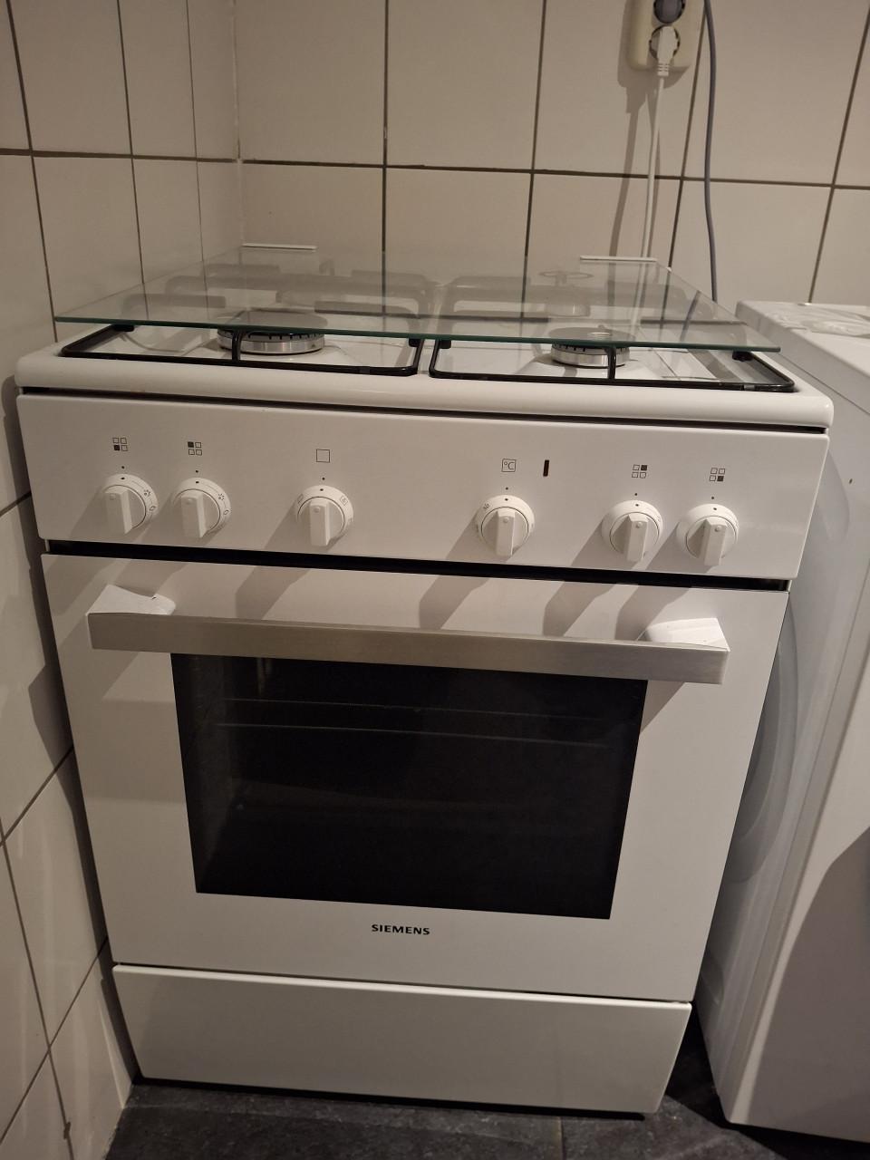 Gasfornuis  1,5 jaar oud