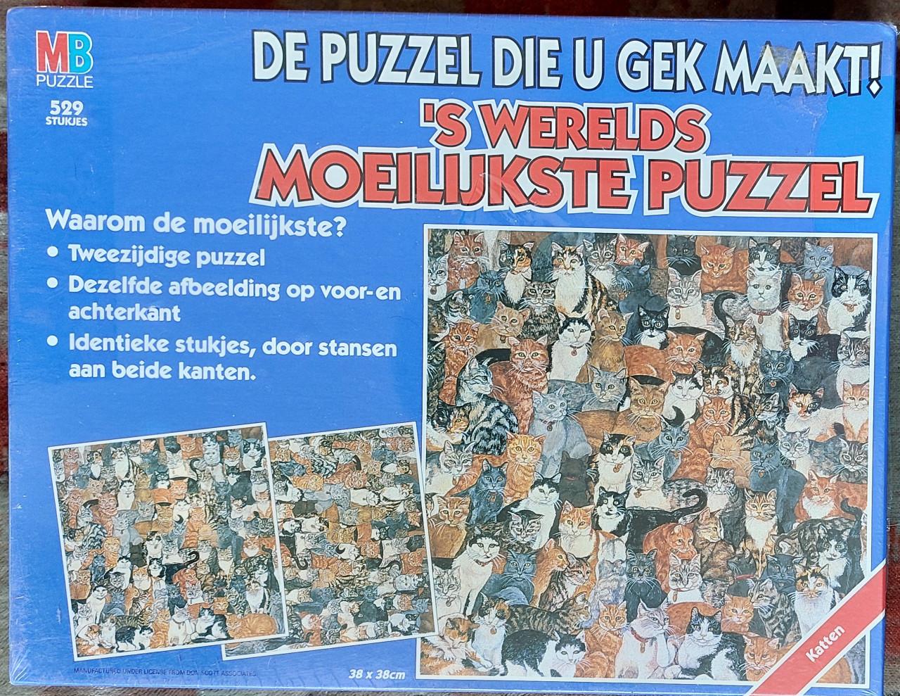 Poezen Puzzel 529 stuks