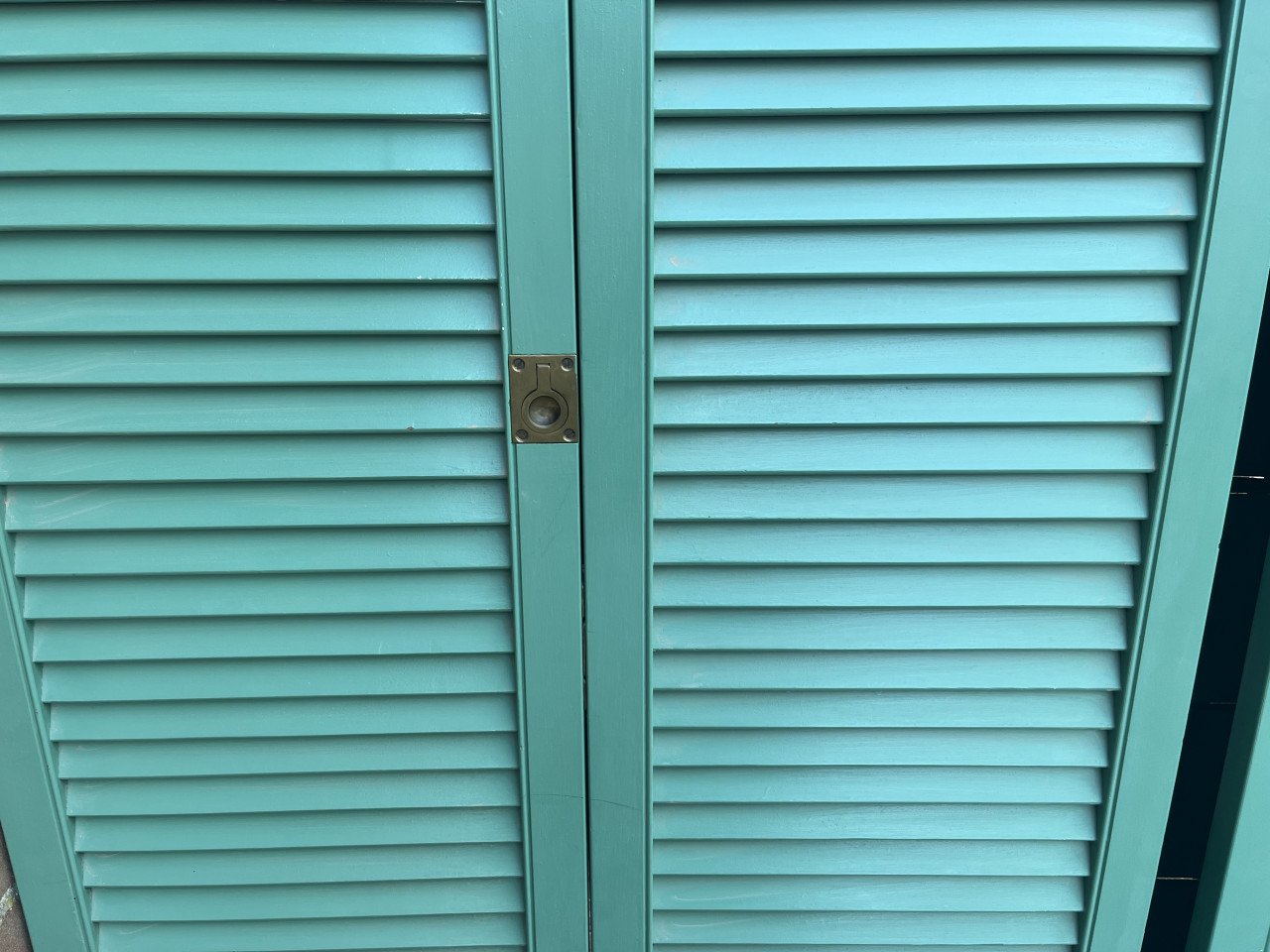 5 Louvre deur, 2 delig