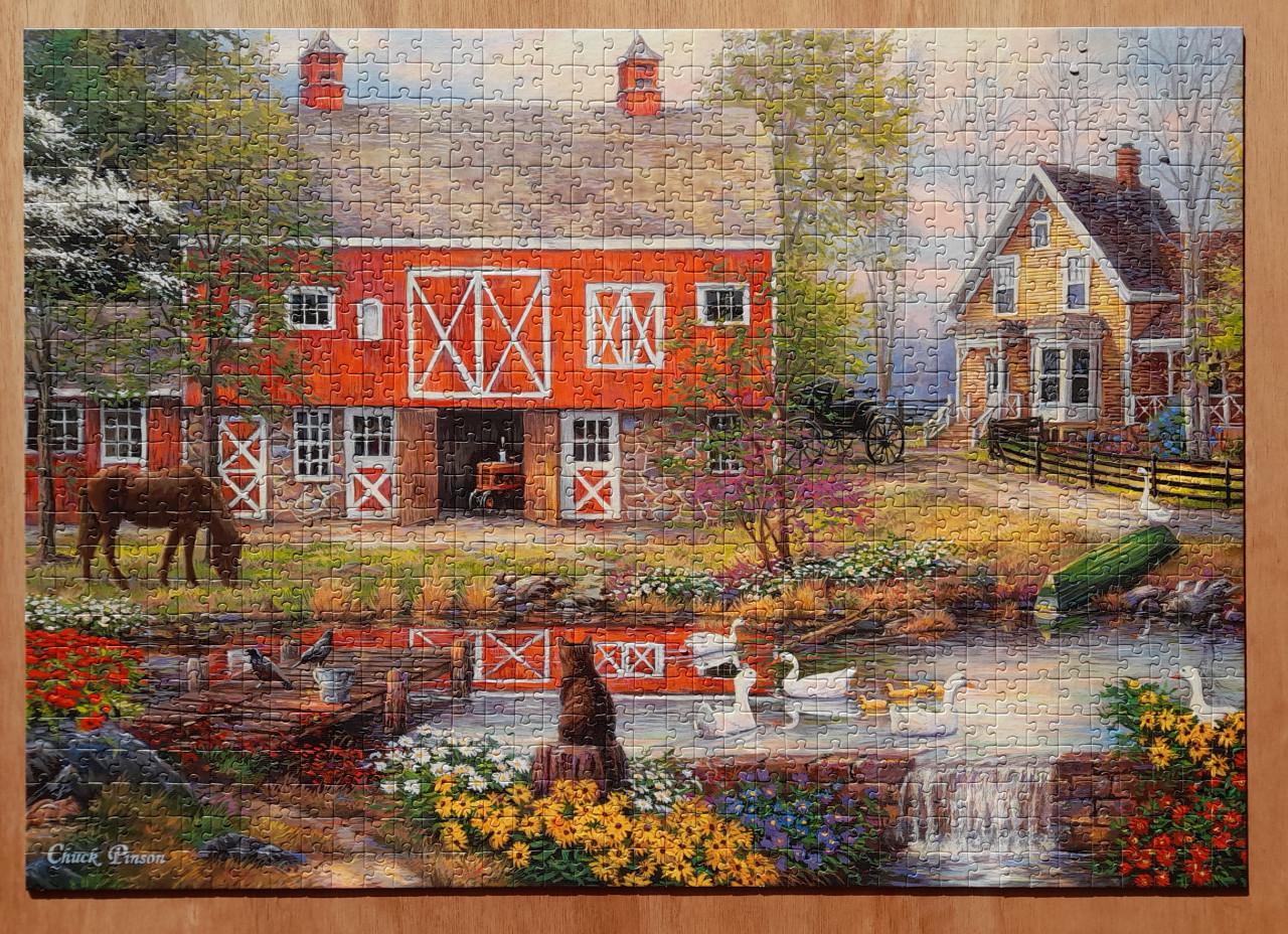 Puzzel 1000 stukjes