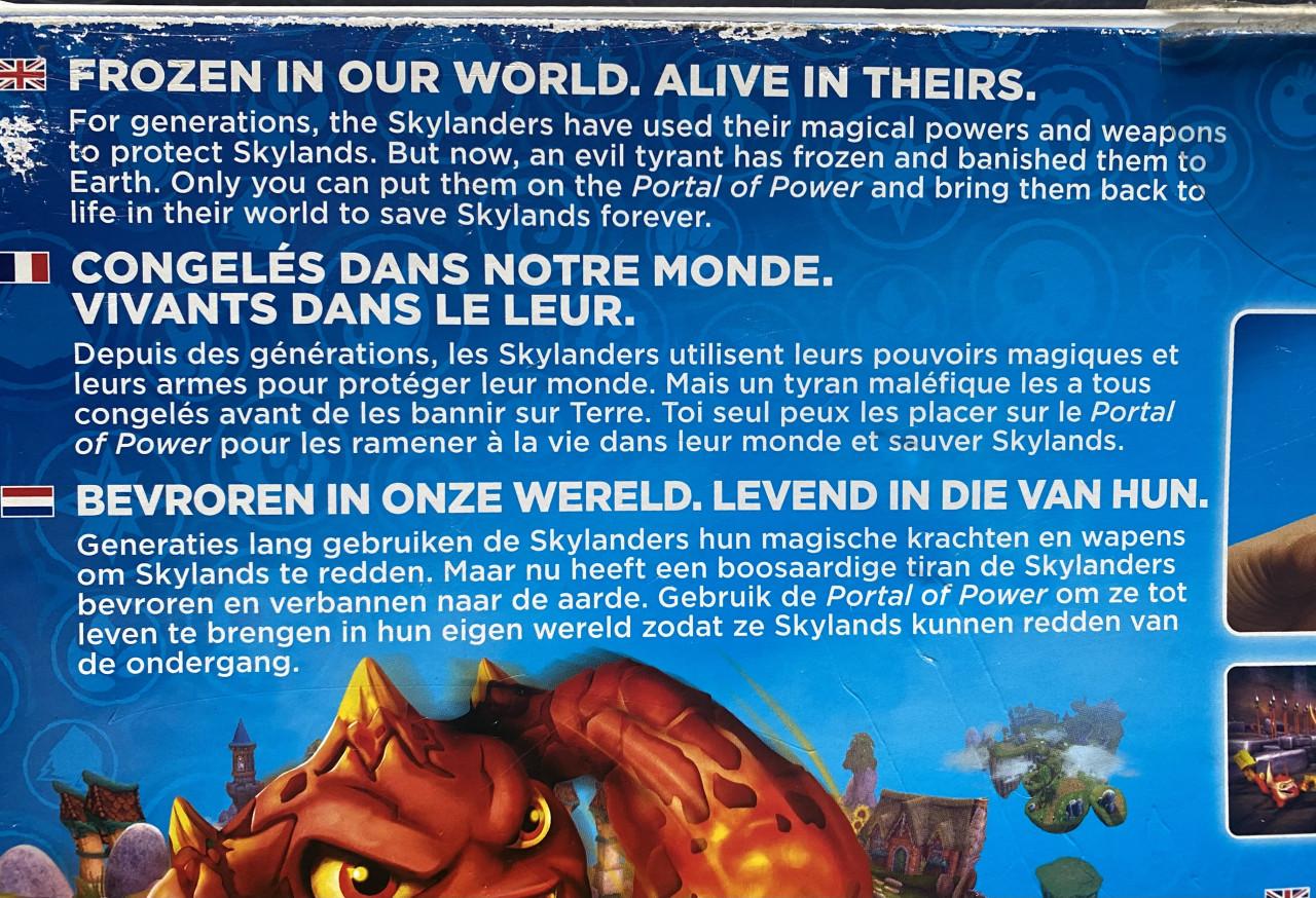 Xbox spel skylanders