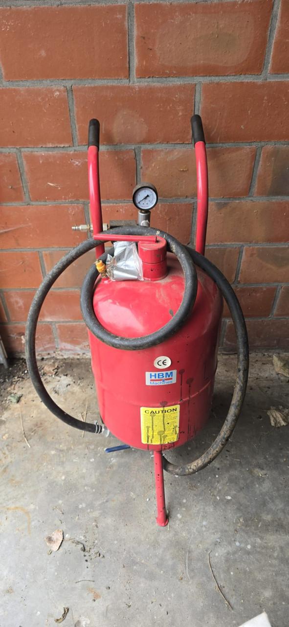 Straalketel HBM machines SBC10