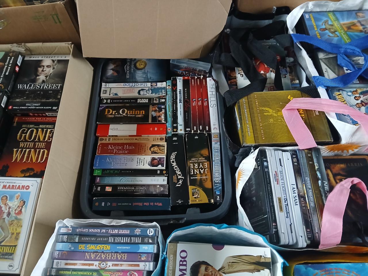 Dvd collectie 0,50ct per stuk