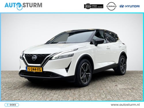 Nissan Qashqai 1.3 mhev xtronic tekna cold pack | two-tone lakkleur | stuur