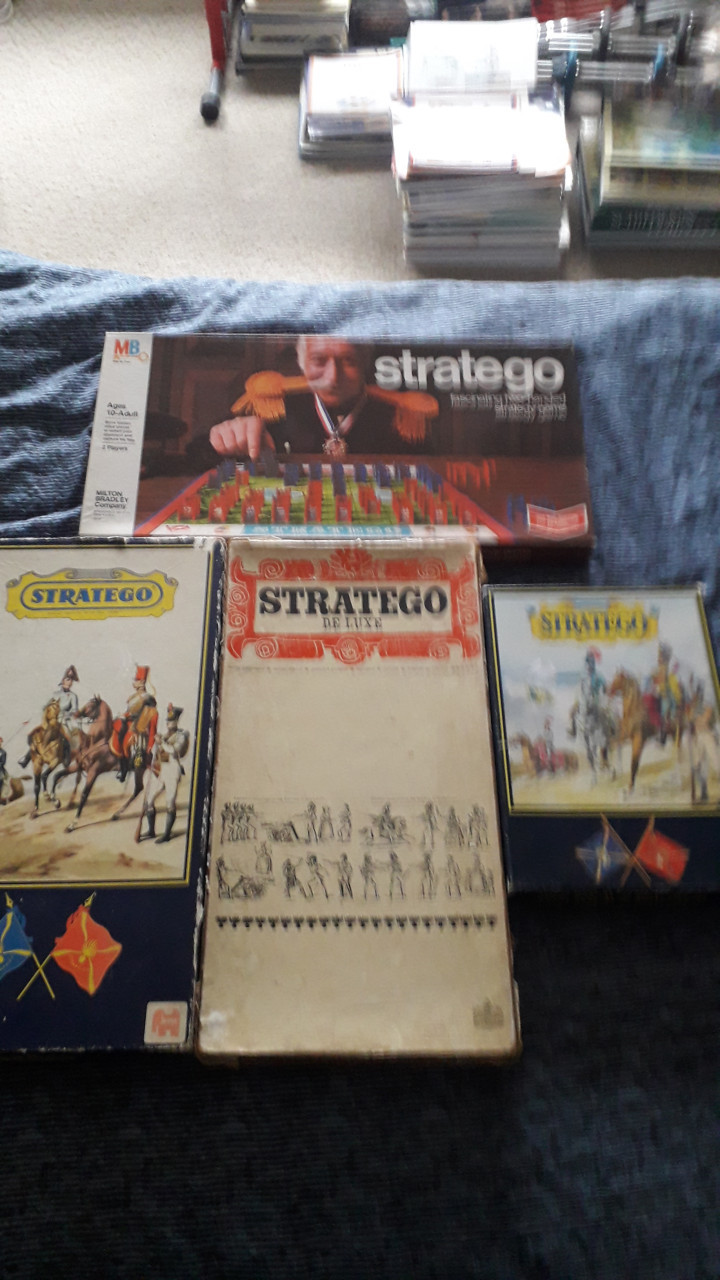 Bordspellen en spelmagazijnen