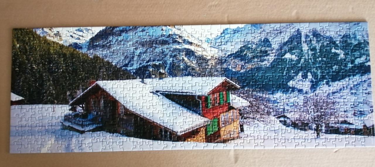 Legpuzzel: Winterlandschap, 500 stukjes