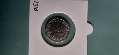 Halve gulden wilhelmina 1910