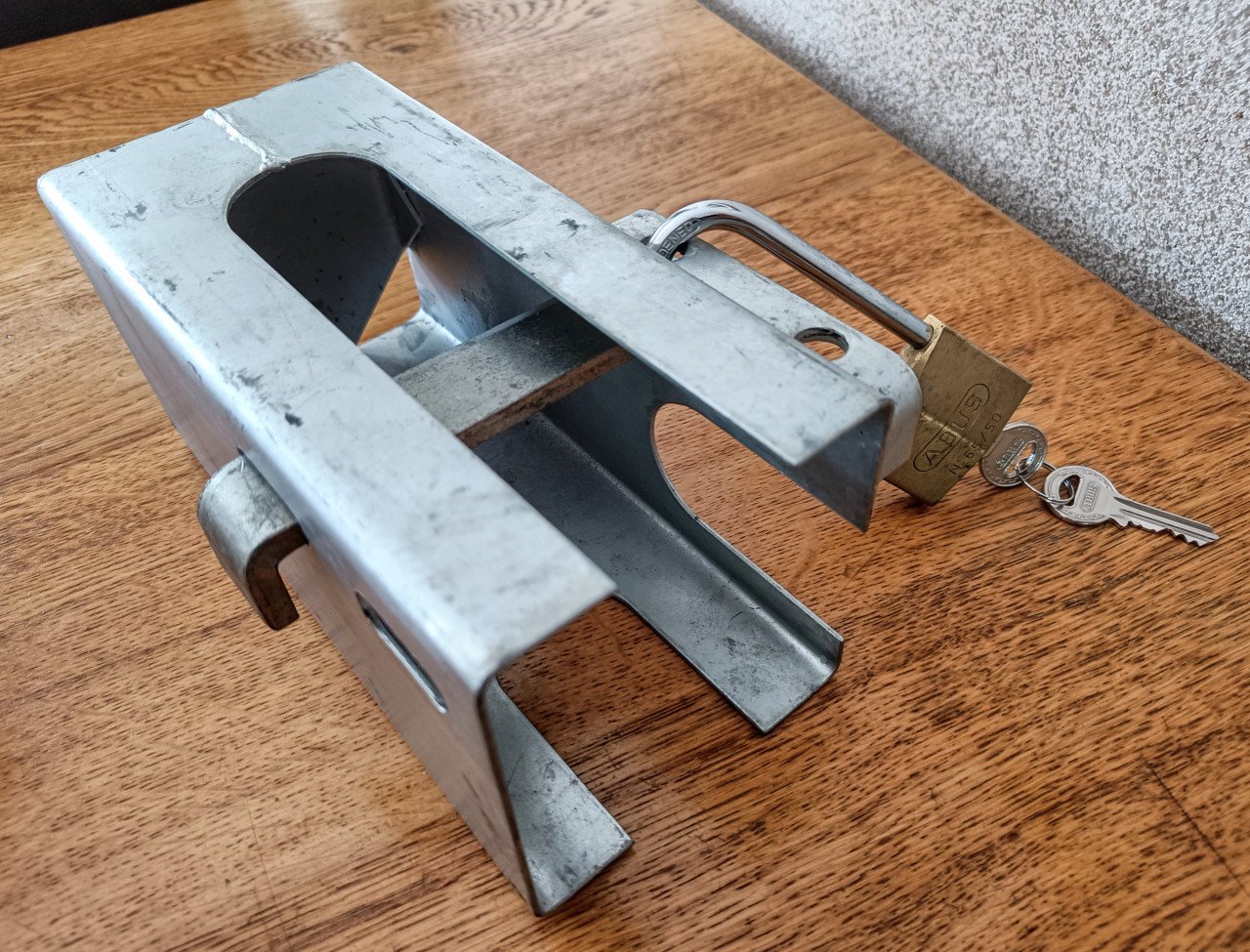 Disselslot  INclusief Abus hangslot