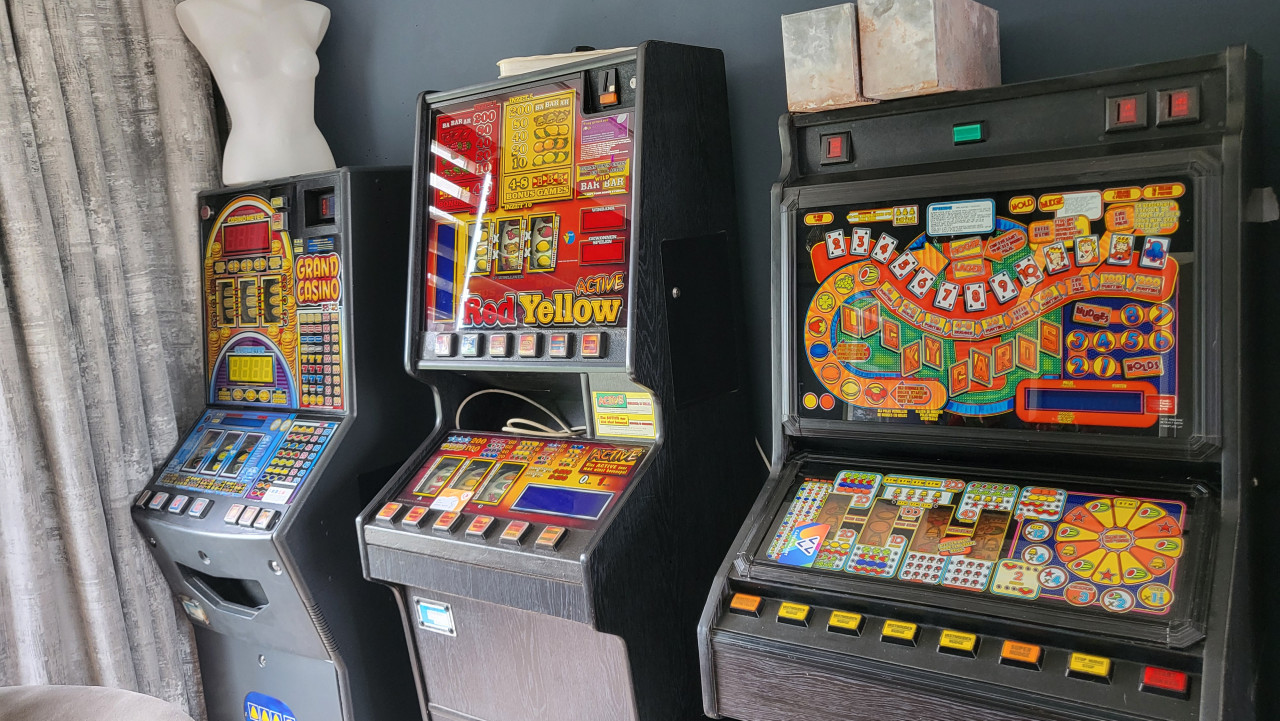 Mooie fruitautomaten in goede staat