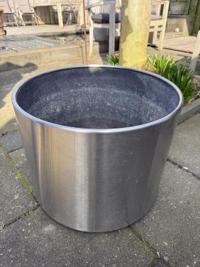 Rvs mooie grote plantenbak