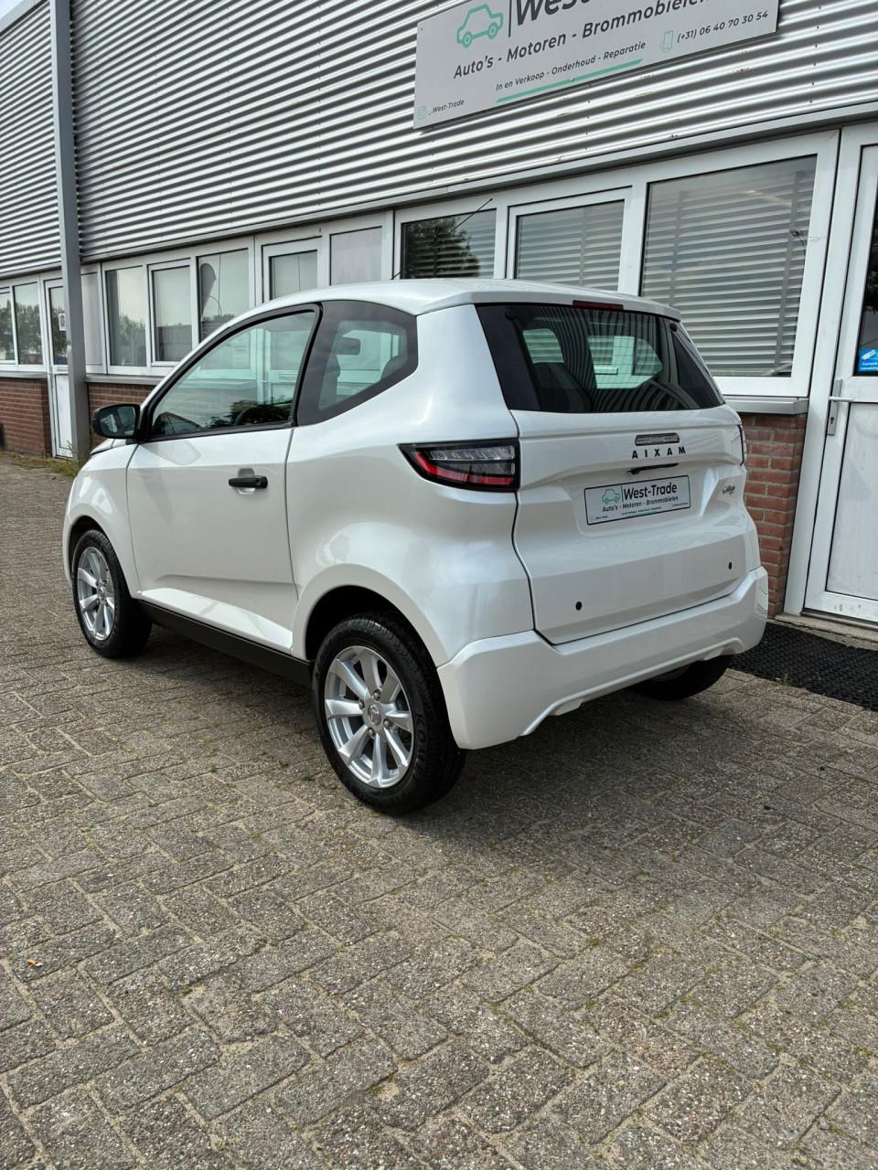 Aixam City  | Brommobiel | 2024 | wit Parelmoer | Gratis bezorging