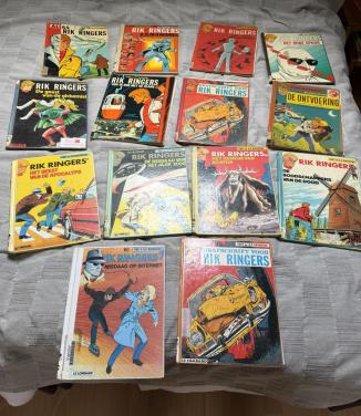 14 stripboeken van Rik Ringers